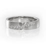 Unique diamond wedding ring, diamond wedding band, unique engagement ring, contemporary diamond wedding band, modern wedding ring