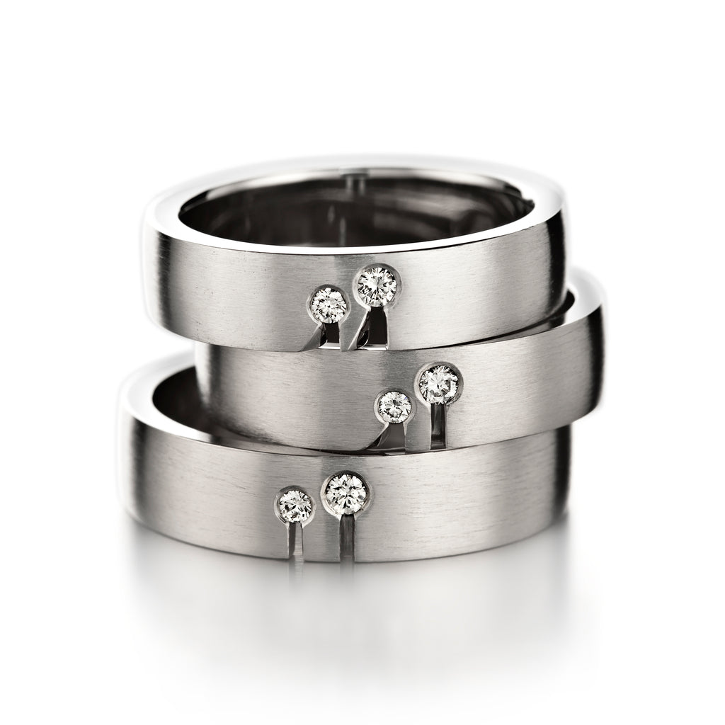 Miesten Ukko ja Akka-sormus